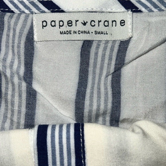 Striped buttoned down tank top - Picture 4 of 4